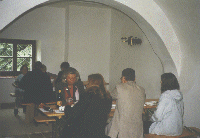 Gewölberaum im Schloss Niederfellabrunn