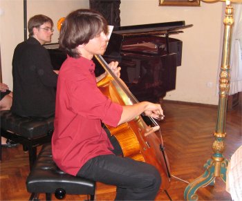 Matthias Bartolomey (Violoncello) und Christoph Traxler (Klavier)