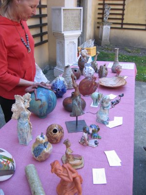 Verkauf von Keramiken von Gerlinde Büttner
