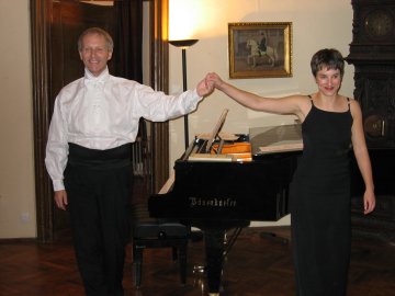Tania Oppel (Sopran), Charles Spencer (Klavier)