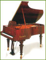 Mahogany concert grand