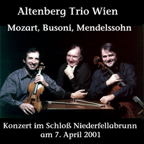 Cover Altenberg Trio